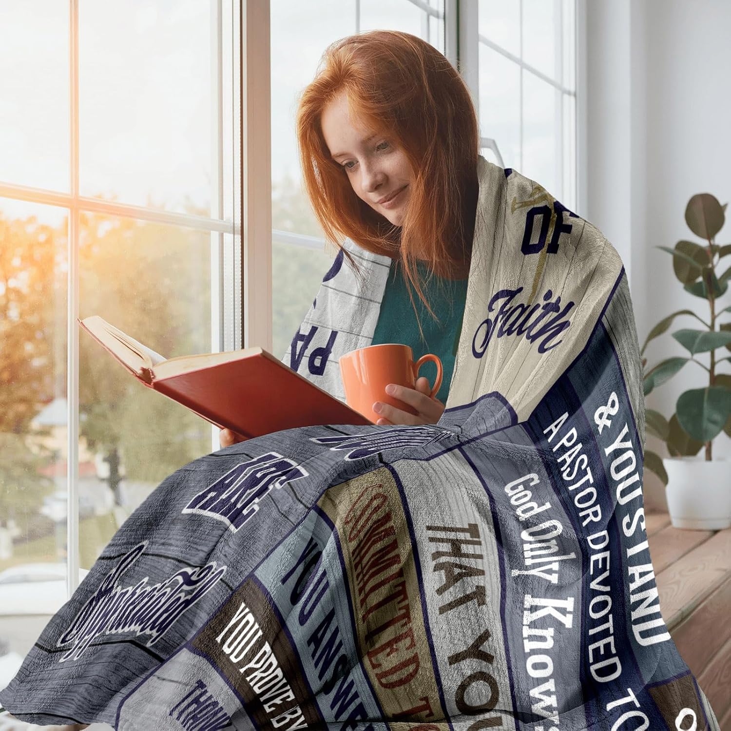 Pastor Appreciation Gifts, Birthday Gifts for Pastor Blanket 60"x50", Pastor Gifts for Men, Thanksgiving Gifts for Pastor, Christian Pastor Gifts, Pastor Gift Ideas for Christmas Father's Day - Image 3