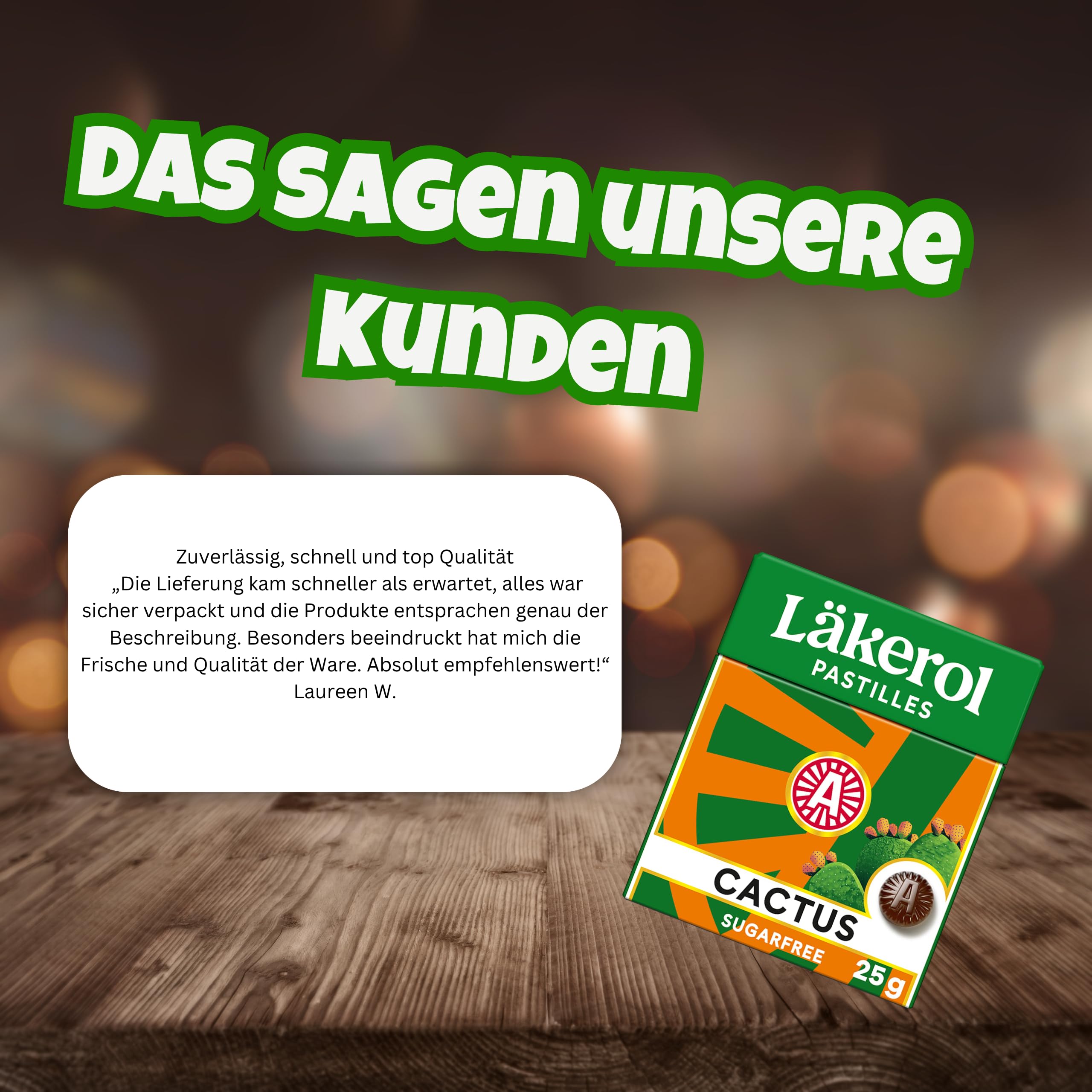 Lkerol Cactus - Lakerol Kaktus - Original Schwedisch Salmiak Salz Lakritze  Sholzwurzel Zuckerfreier Stevia Pastillen Box 25g x 4 stck : Amazon.de:  Lebensmittel & Getrnke