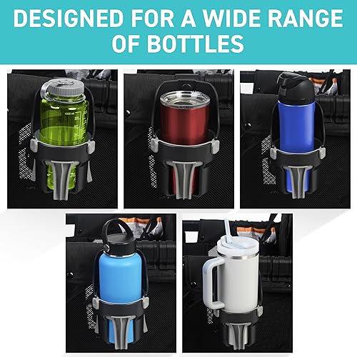 Miniatura 4 de Portavasos grande compatible con Wonderfold Wagon - Accesorio para portavasos grande diseñado para accesorios Wonderfold Wagon W2 y W4