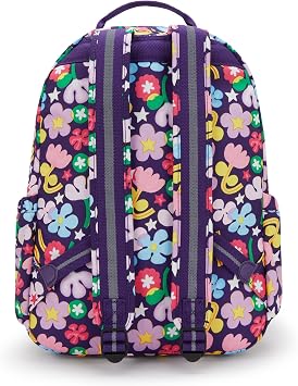 Kipling Women's Seoul Prt 15 Laptop Backpack, Durable, Roomy with Padded Shoulder Straps, Built-In Protective Sleeve