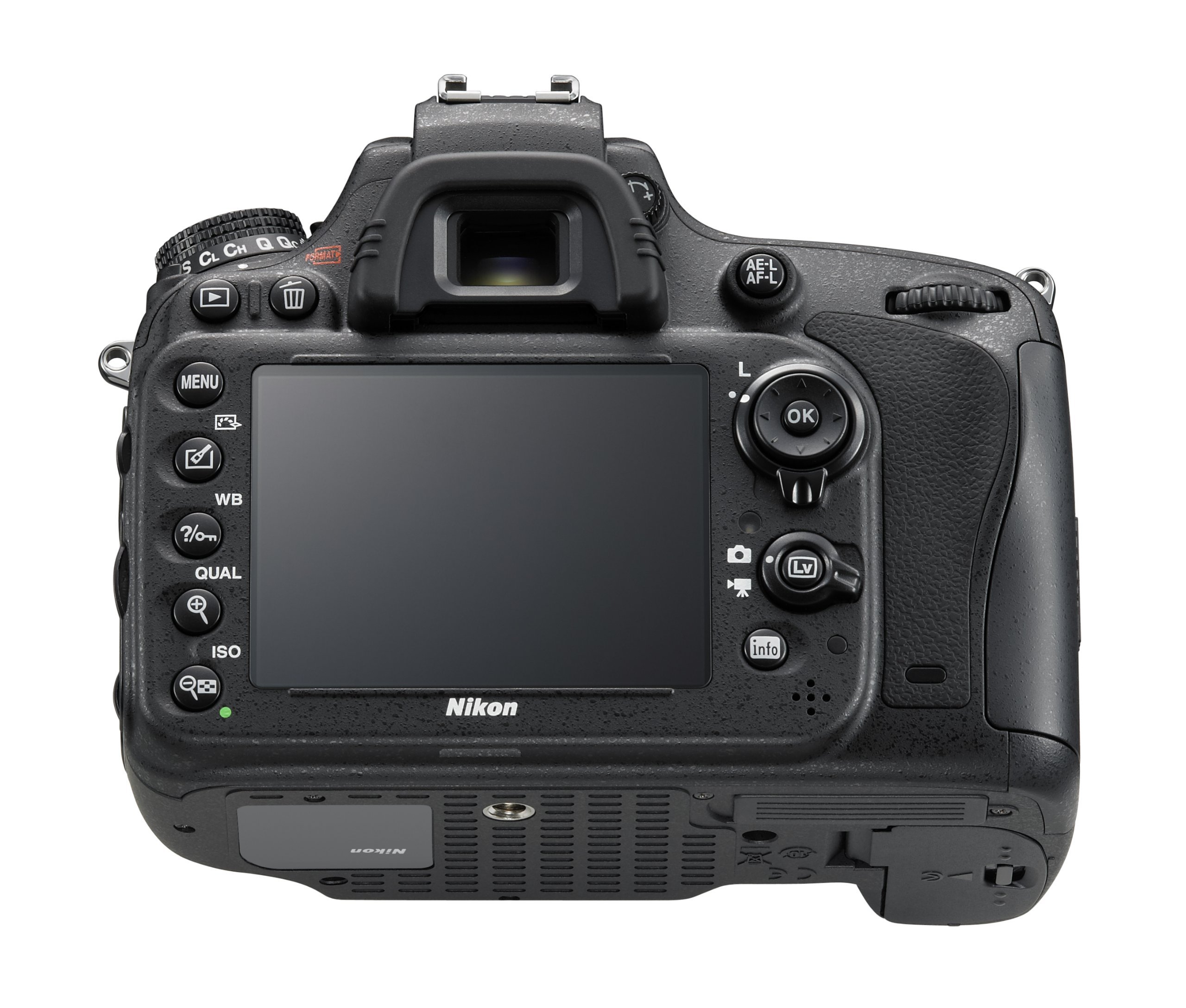 Nikon D610 SLR-Digitalkamera (24,3 Megapixel, 8,1 cm (3,2 Zoll) Display, Full HD, Superempfindliches AF-System) nur Gehäuse schwarz (Generalüberholt)