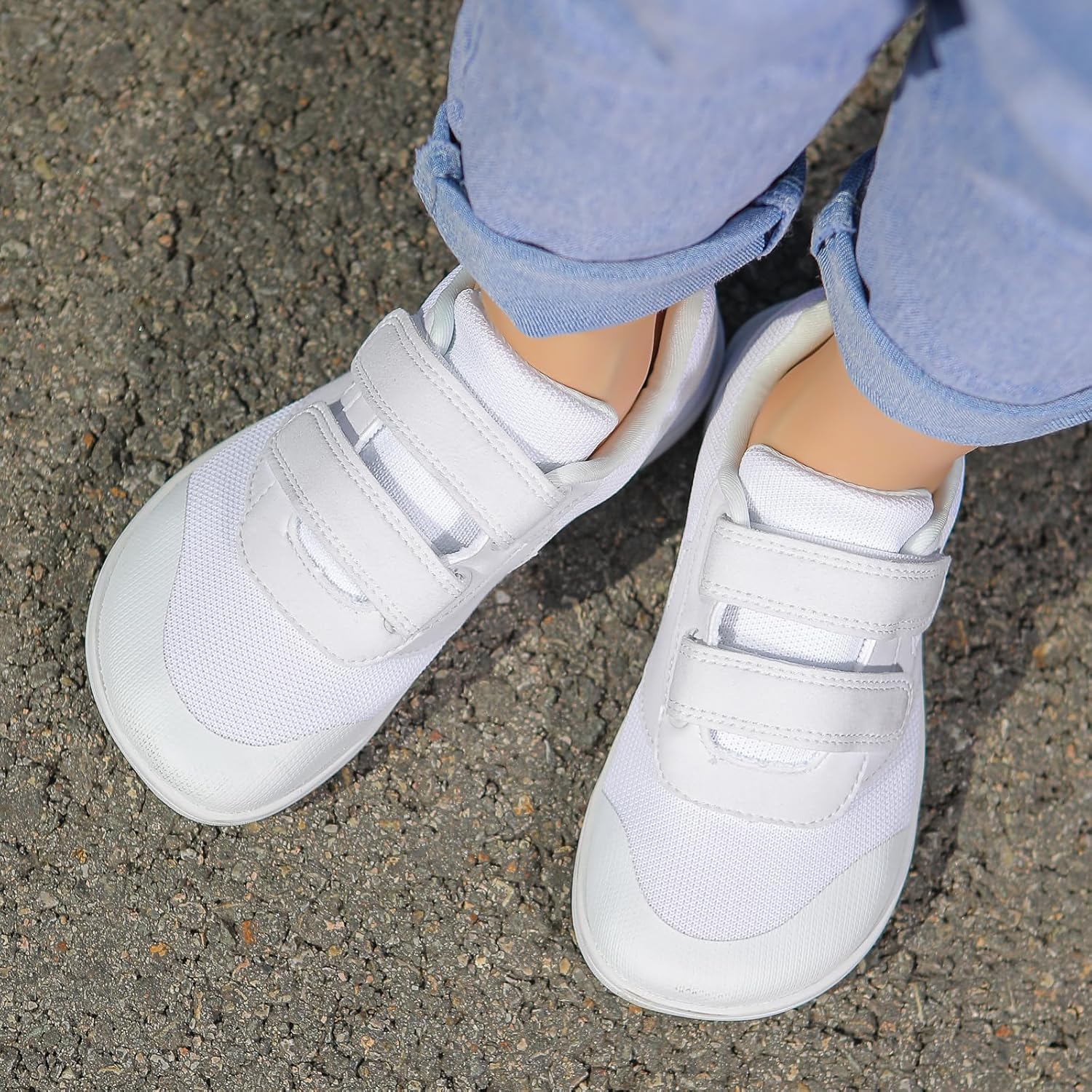 Kids Slip On Barefoot Toddler Boys/Girls Wide Toe Box Sneakers Zero Drop Minimalist Outdoor Activities Walking Running Shoes - Image 2