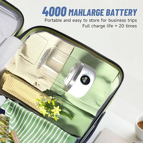 Miniatura 6 de Mini lavadora portátil pequeña lavadora de viaje 1.2L conveniente para ropa interior, bragas, calcetines