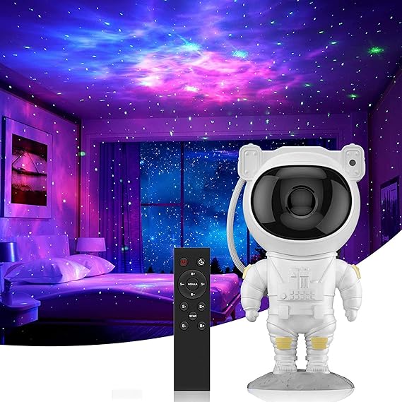 SWIFTVEIN Ledsterrenhemel projector astronaut, Galaxy Light met