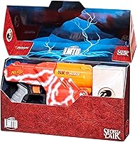 Vista 4 de Nerf LMTD Lightning Lair, Magic: The Gathering Secret Lair Blaster with 6 Darts, 2 Shells, and 2 Promo Trading Cards