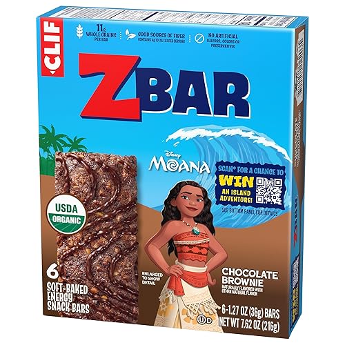 Miniatura 14 de Zbar - Brownie de chocolate - Barritas energéticas horneadas suaves - Sin OMG - Granos enteros de 0.43 oz - Barras de granola orgánica USDA (paquete