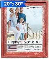 Vista 207 de BarnwoodUSA - Portarretratos con marco de estilo rústico