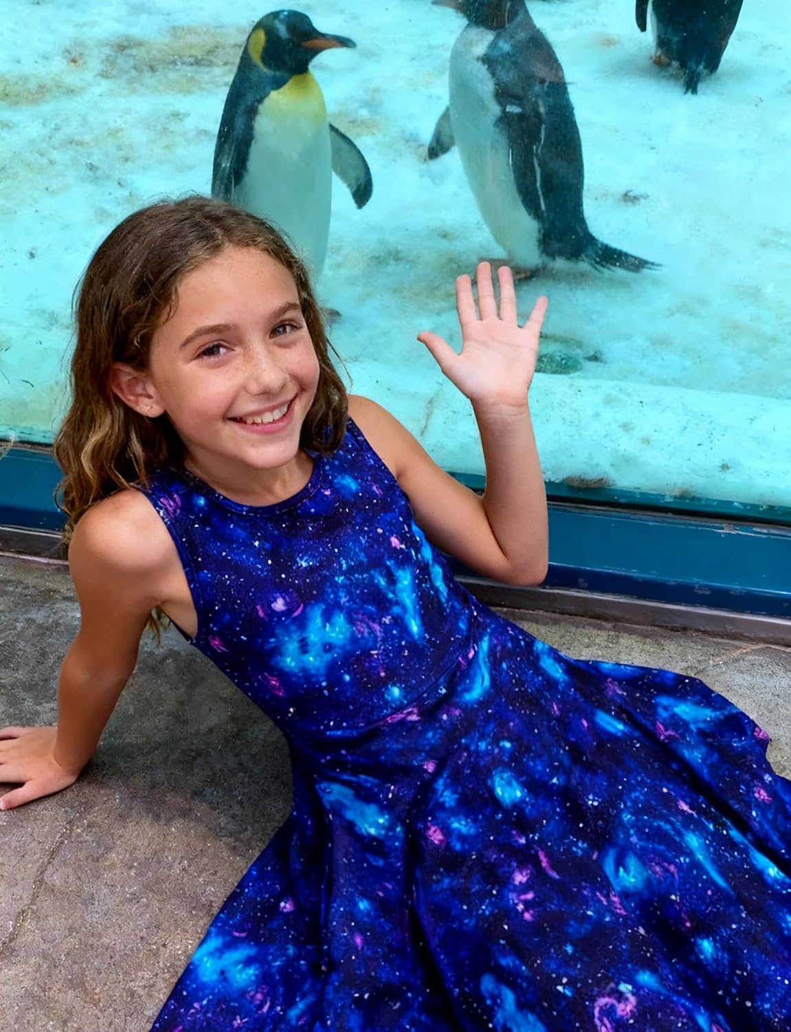 BFUSTYLE Girls Dress Sleeveless Casual Floral Sundress for Girl 4-15 Years - Image 7