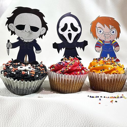 Miniatura 6 de Confect Decoración para tartas  Decoración de casa fantasma surtida  Decoración decorativa para pasteles  1 unidad