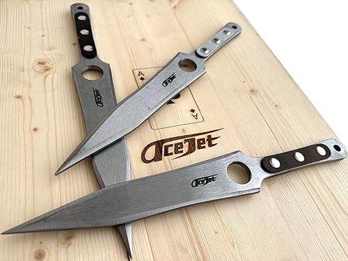 Miniatura 3 de ACEJET MAXIMUS - Cuchillo giratorio de agarre negro de 12 pulgadas