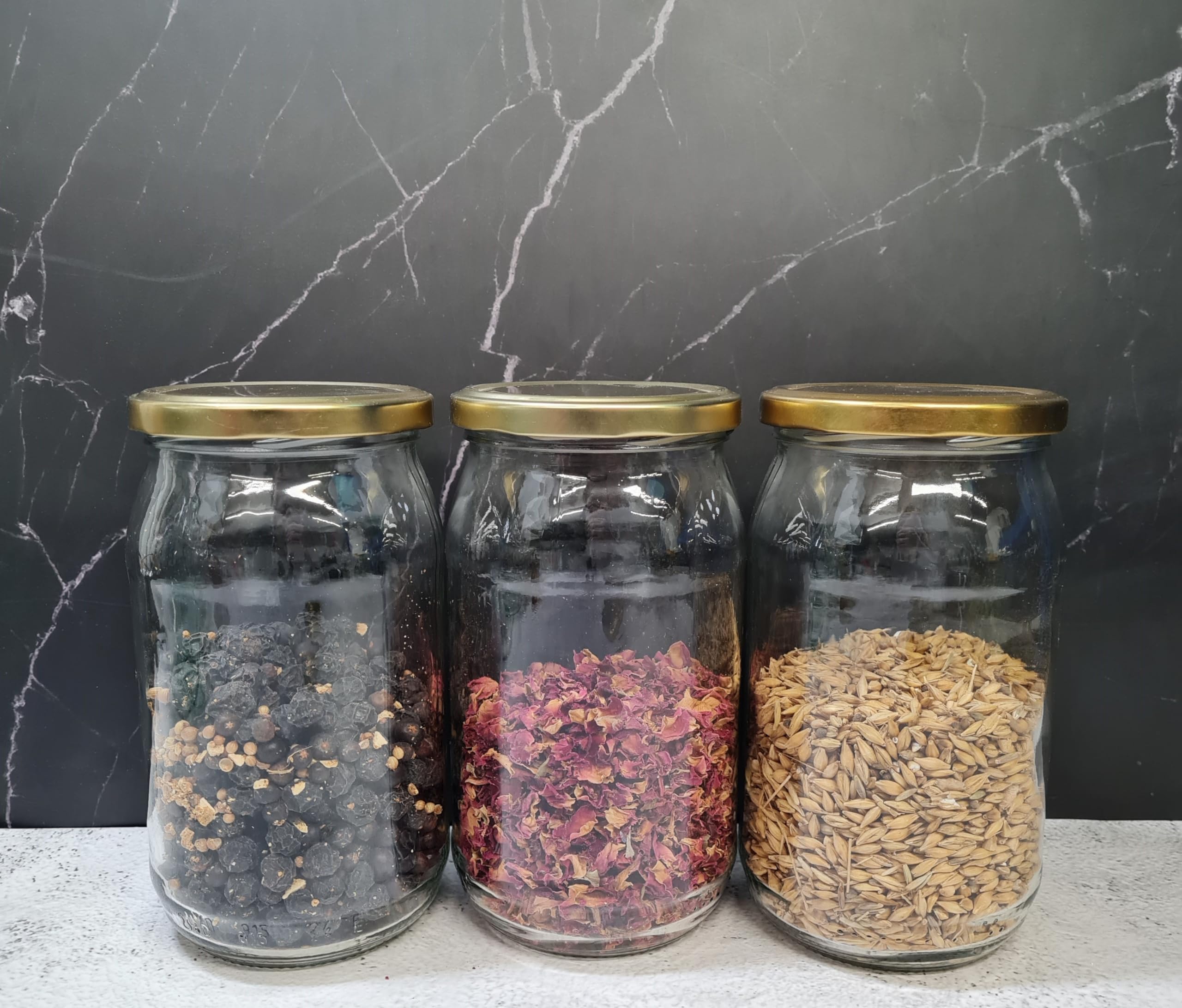 Barattolo in vetro da 815 ml con coperchio per conservare alimenti e salamoie, set da 24 pezzi