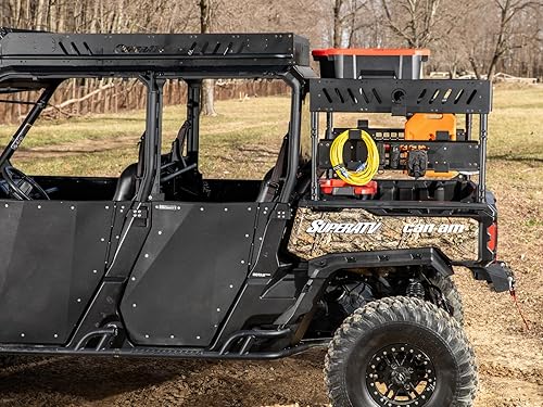 Miniatura 6 de SuperATV Can-Am Defender Max Outfitter - Estante para cama