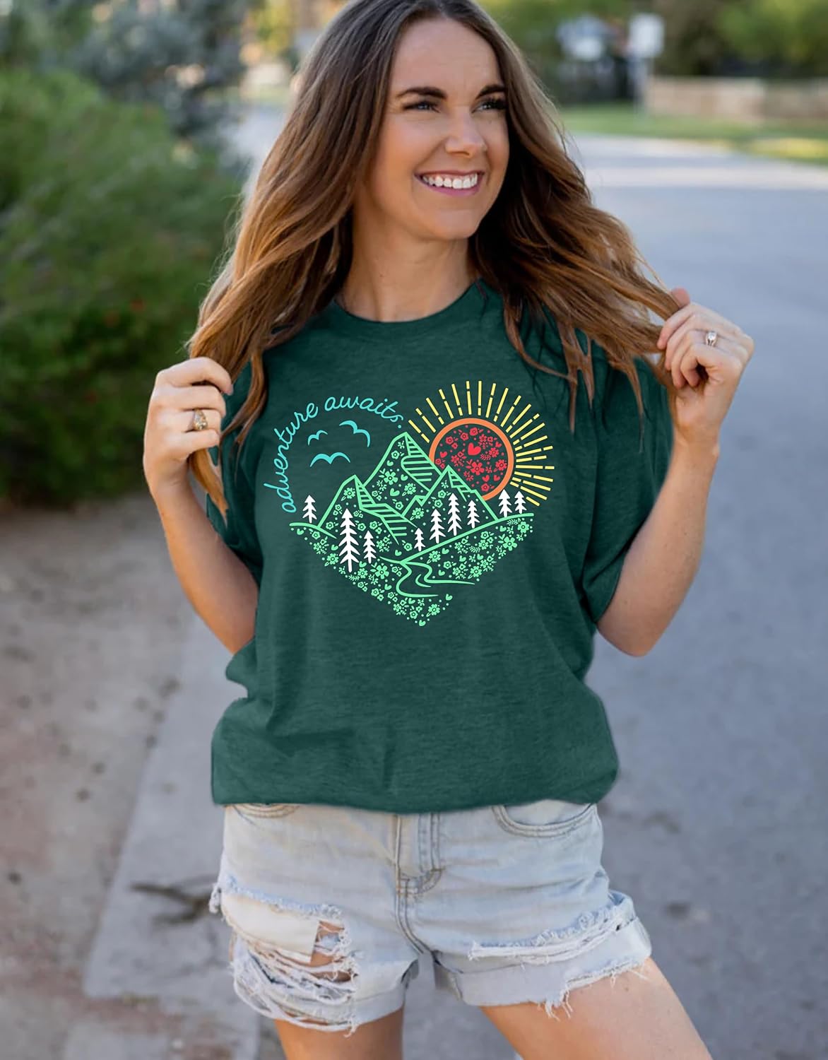 MAPICK Women Vintage Free Bird Graphic T-Shirts Band Music Tees Short Sleeve Tee Tops Country Concert Clothing - Image 5