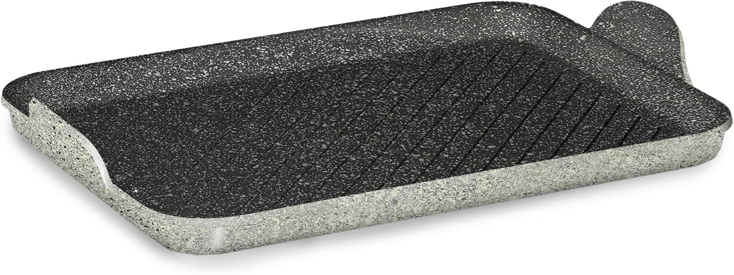 Flonal Pietra Viva Stone Effect Aluminum, Medium, Clear