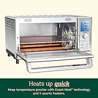 Vista 7 de Horno tostador de convección Cuisinart para Chef, Modelo nuevo, talla única , Acero inoxidable