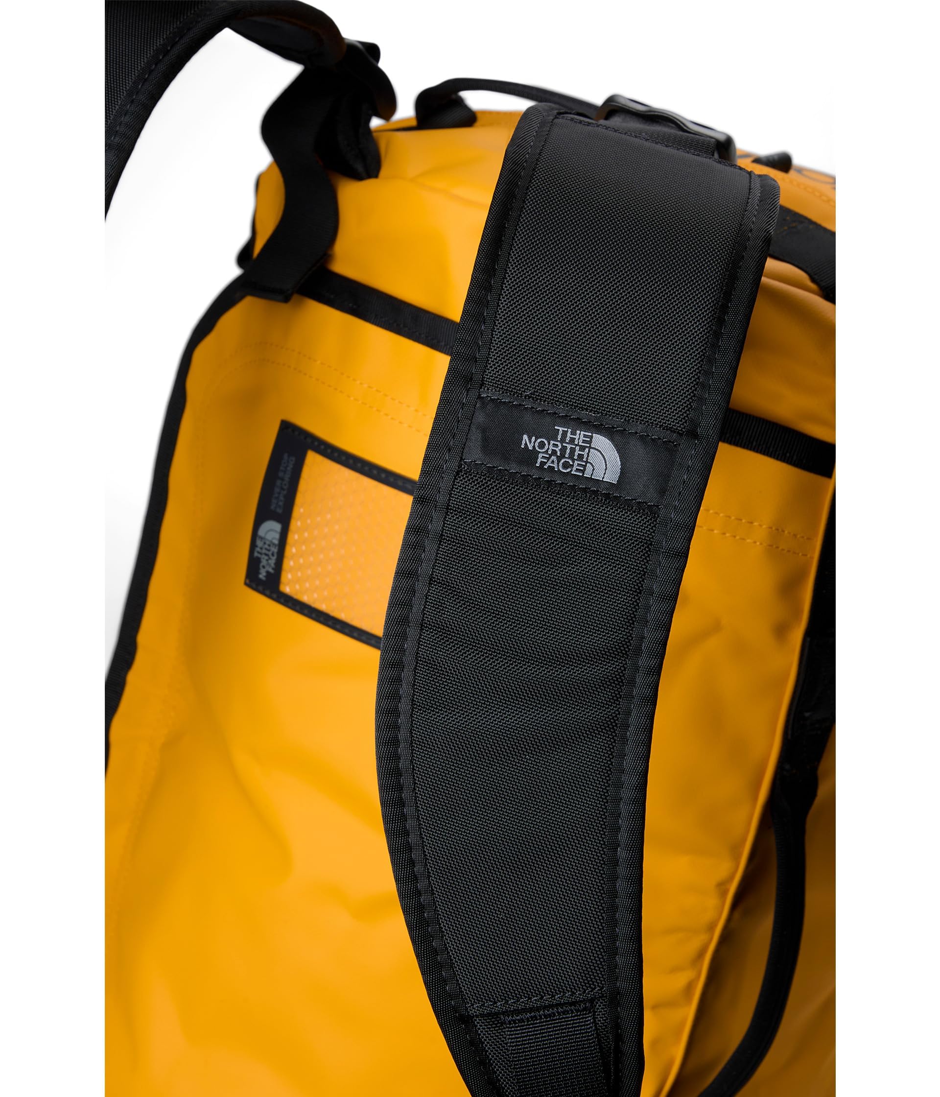 THE NORTH FACE Unisex Base Camp 50L Duffel, Summit Gold/TNF Black/N, S