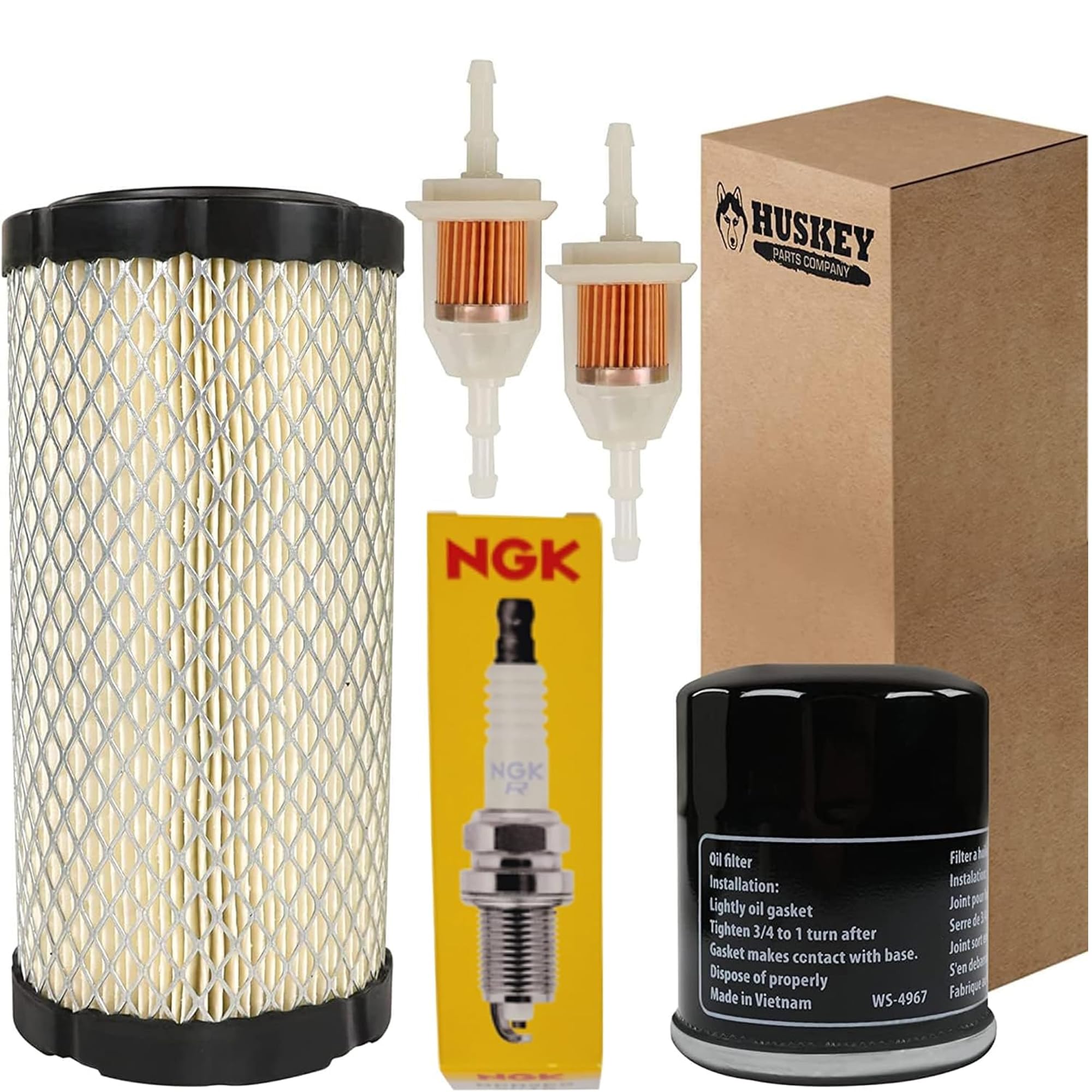 Huskey Club Auto Präzedent Gas Golf Cart Tune-Up Kit mit Ölfilter