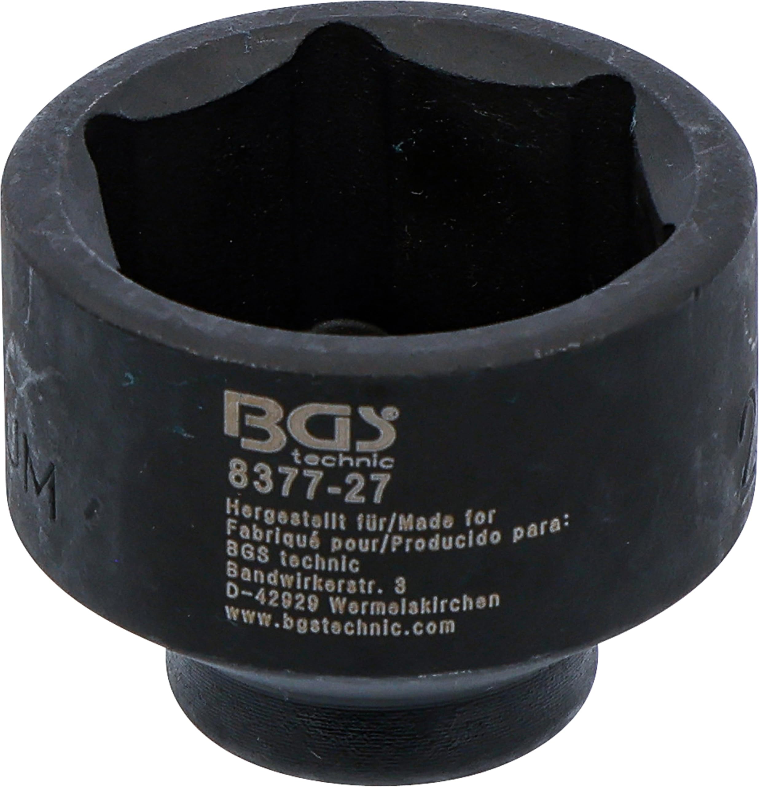 Bgs Grau 8377-27 | Oil Filter Wrench | Ø 27 Mm | For Mercedes-Benz