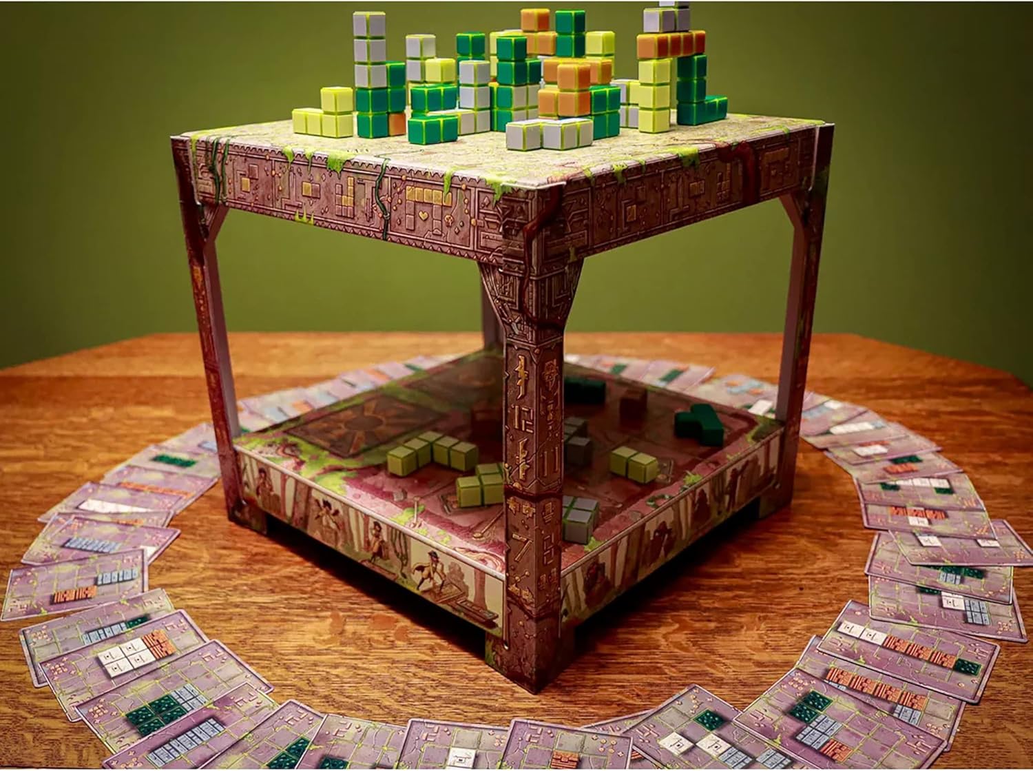 Inside Up Games | Block and Key | Place 3D Clay Blocks to Complete Objectives | 1 to 4 Players | 20-40 Minute Playtime | Ages 8+
