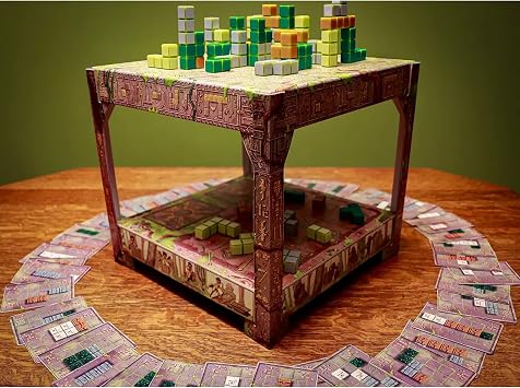 Inside Up Games | Block and Key | Place 3D Clay Blocks to Complete Objectives | 1 to 4 Players | 20-40 Minute Playtime | Ages 8+