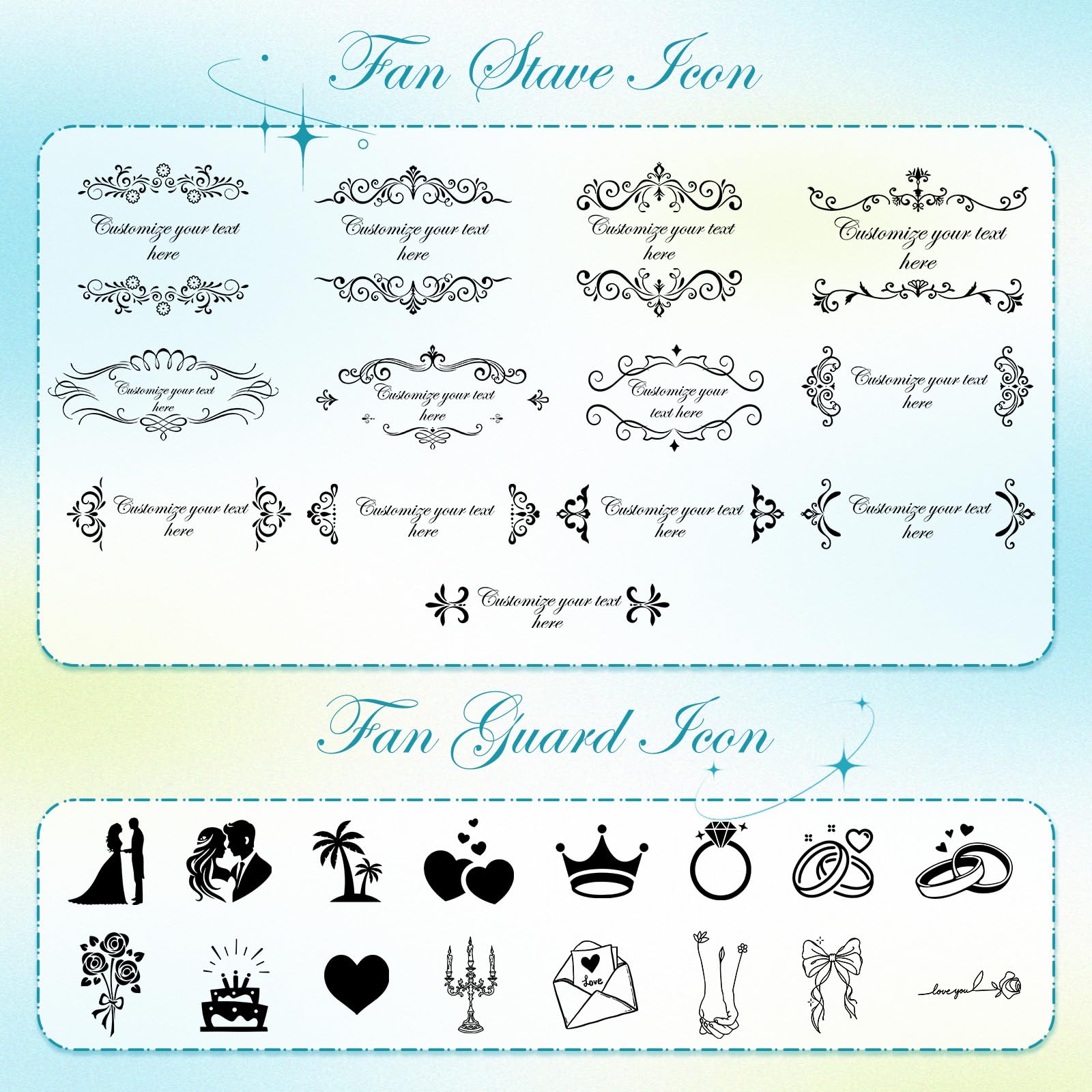 30 éventails de mariage personnalisés pour invités–Tissu avec noms et date sur mesure, manche en bois gravé–Cadeaux uniques pour enterrements de vie de jeune fille, anniversaires et remises (Style 1)