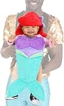 Disney Little Mermaid Ariel Baby Carrier Cover Costume, Infant Halloween Costume Character