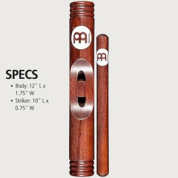Amazon | MEINL Percussion マイネル クラベス Wood Claves