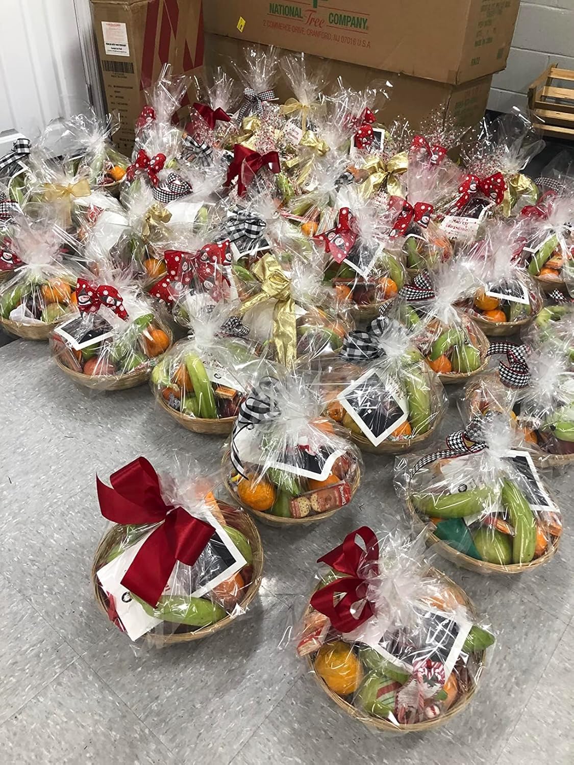 COOLAKE 220ft Clear Cellophane Wrap Roll 35" x 220 ft - 3 Mil Thick Clear Gift-Wrapping Paper for Treats Gift Baskets, Flower Bouquets, Crafts & Party Decor (35" fold into 17.5”)