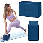 Gaiam Yoga Block - Supportive Latex-Free Eva Foam - Soft Non-Slip Surface with Beveled Edges for Yoga, Pilates, Meditation - Yoga Accessories for Stability, Balance, Deepen Stretches