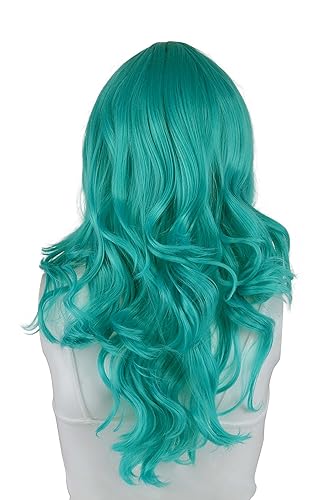 Vista 50 de Epic Cosplay Hestia Dark Plum Cosplay peluca rizada de 22 pulgadas