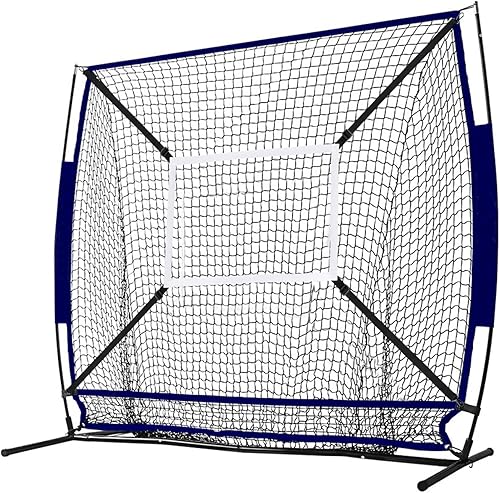 Miniatura 7 de Strike Zone Target Béisbol Softbol 2 unids Pitching Target Net Practica Precisión Entrenamiento Lanzamiento para Golpear Bateo Atrapar