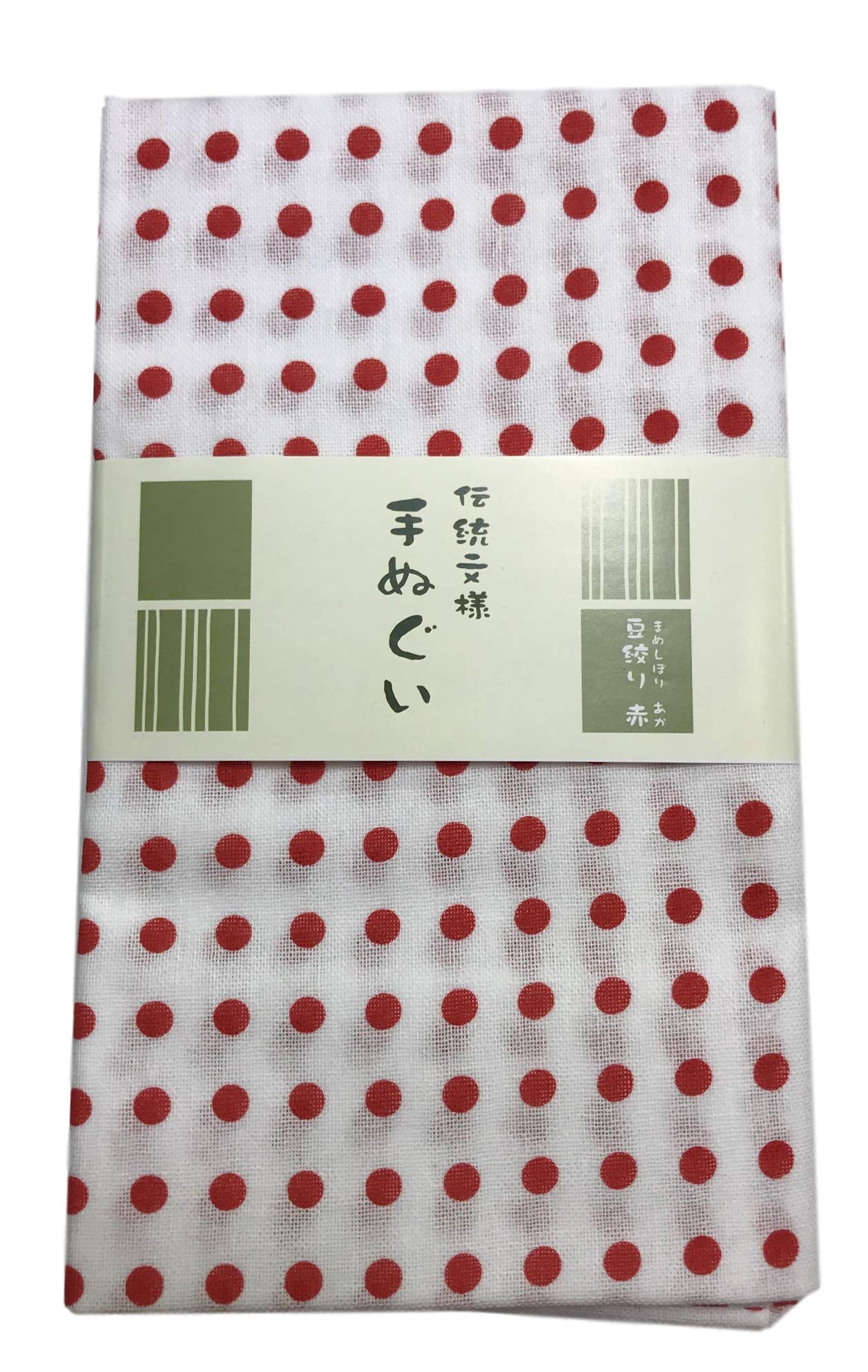 Amazon｜手ぬぐい まめしぼり 柄 綿100% 13×35インチ 和風