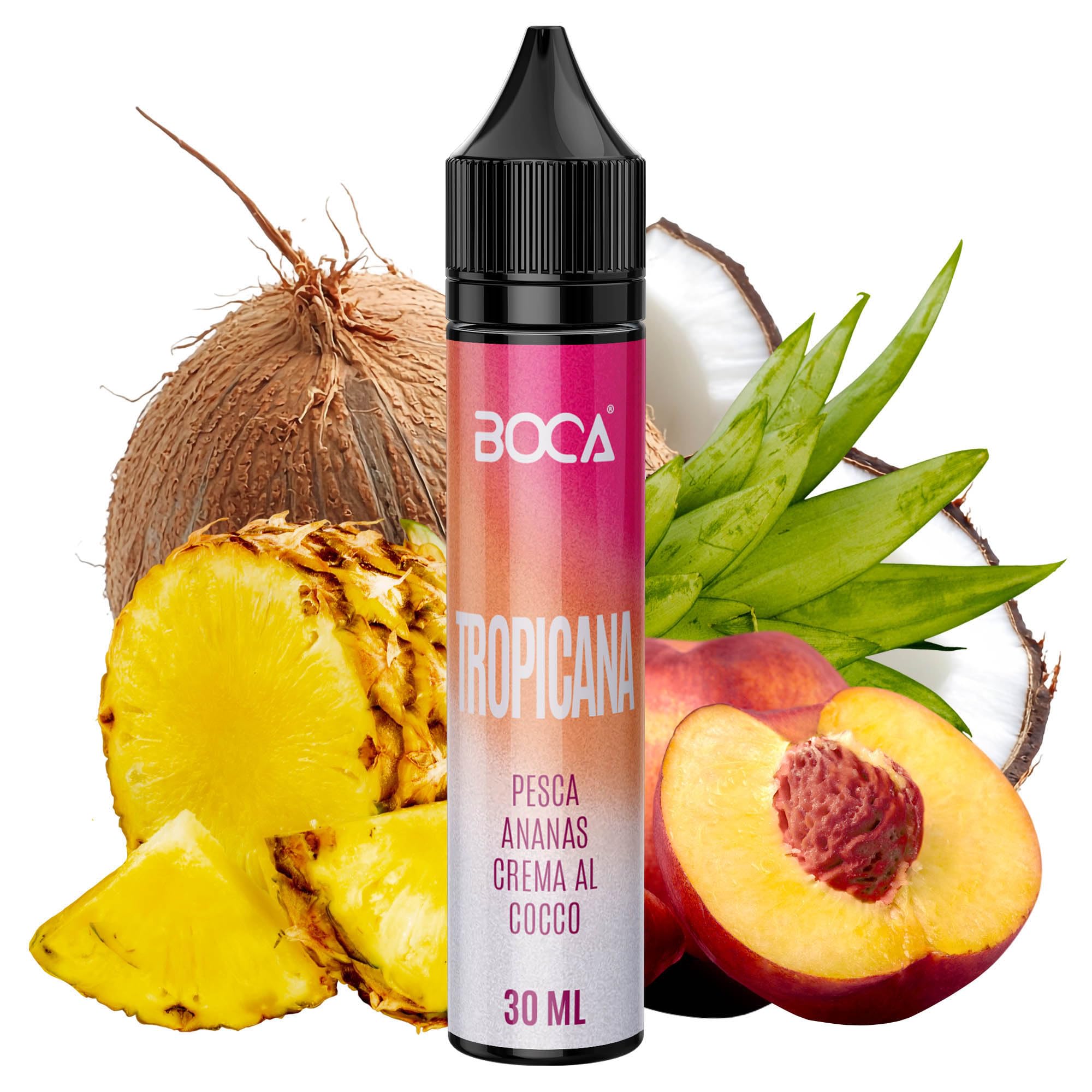  BOCA Tropicana Aroma 30 ml per la casa - Frutti di mare al succo di melone, pasqua e cocco
| BOCA Tropicana Aroma 30 ml