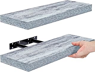 Sorbus Floating Shelves - 2 Pack 16 I...