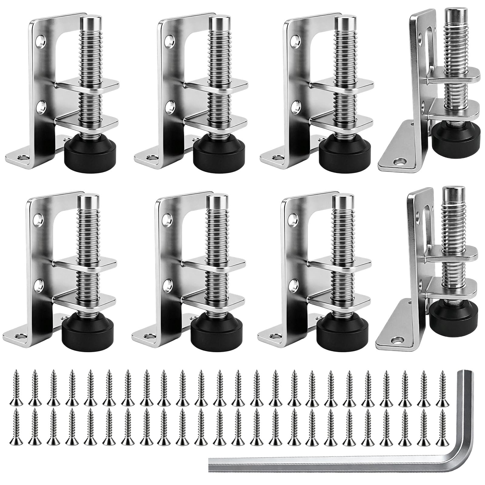 GZXUEHU 8 Pcs Adjustable Furniture Legs, Heavy Duty Leveling Feet
