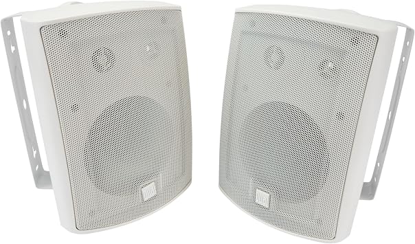 Dual Electronics LU53PW 5 25 3 Way High Performance Outdoor Indoor Speakers