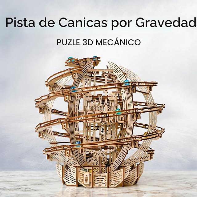 Foto 2 de 8 de Wood Trick Gravity Marble Puzzle 3D de Madera para Adultos para Construir