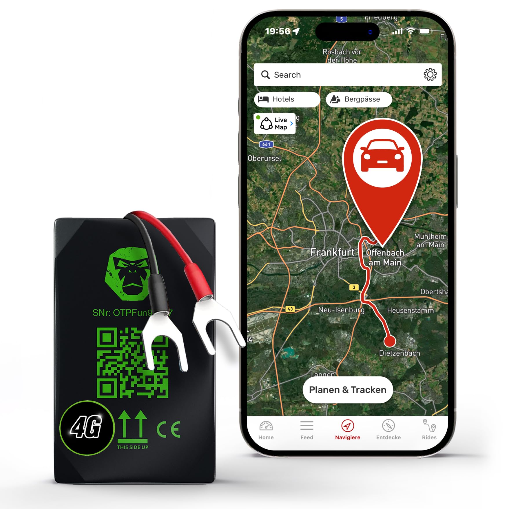 RideLink Tracer Go 4G GPS Tracker