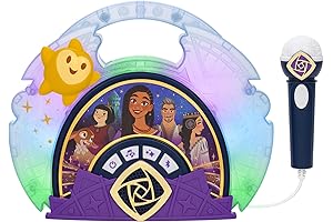 eKids Disney Wish Karaoke Microphone: Unlock Magical Sing-Along Moments