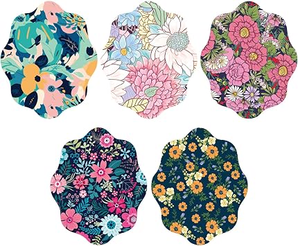 25pcs Sensor Stickers for Libre 2/3, Flower Pattern Plus Sensor Covers Waterproof Overpatch Adhesive Patches CGM Monitor Patch Accessories Compatible with Libre 5 Styles