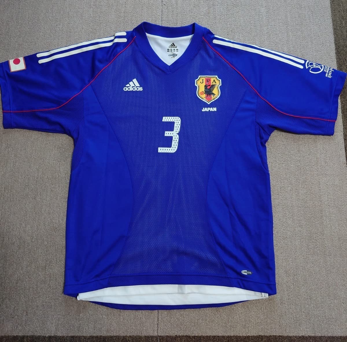Amazon.co.jp: サッカー日本代表ユニフォーム 松田直樹選手 直筆サイン 