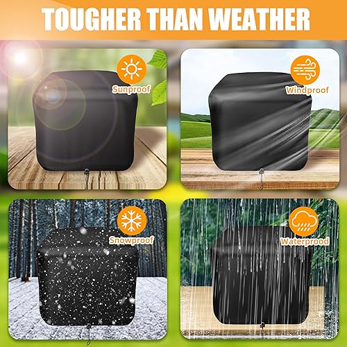 Miniatura 5 de Funda para horno Ninja Woodfire al aire libre  Cubierta impermeable para horno Ninja Pizza compatible con horno Ninja OO101 (serie OO100)  Tela
