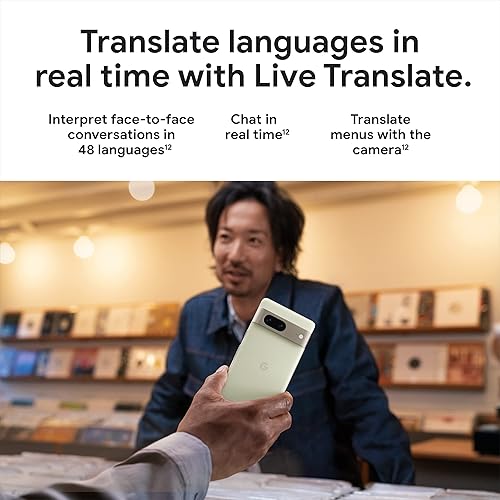 Miniatura 11 de Google Pixel 7-5G Teléfono Android - Smartphone desbloqueado con lente gran angular y batería de 24 horas - 128 GB - Obsidiana