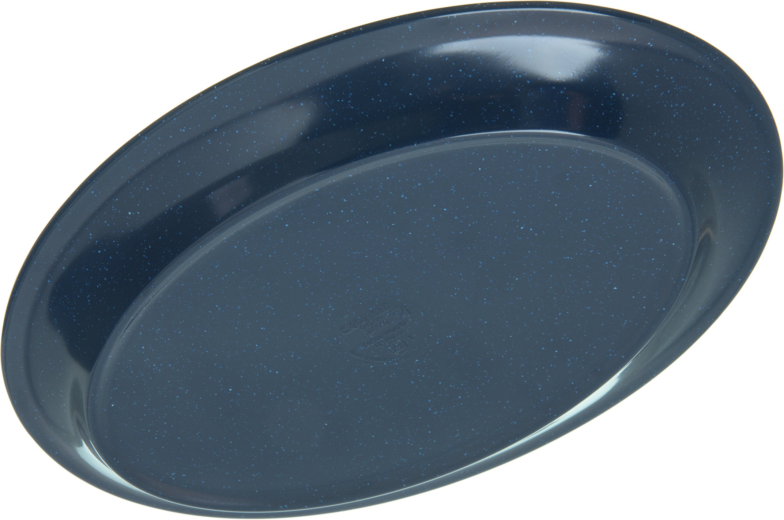 Carlisle 4356035 Dallas Ware Melamine Oval Platter Tray, 12" x 8.50", Café Blue (Pack of 24)