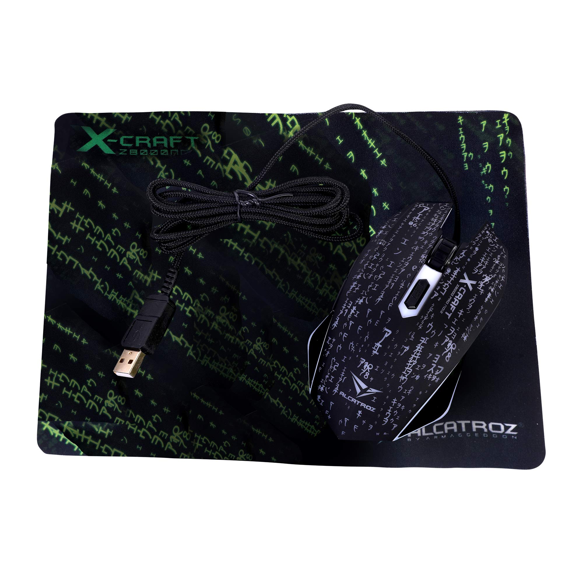 Alcatroz X-Craft Pro Noiz Z8000 Wired Gaming Mouse : Amazon.sg