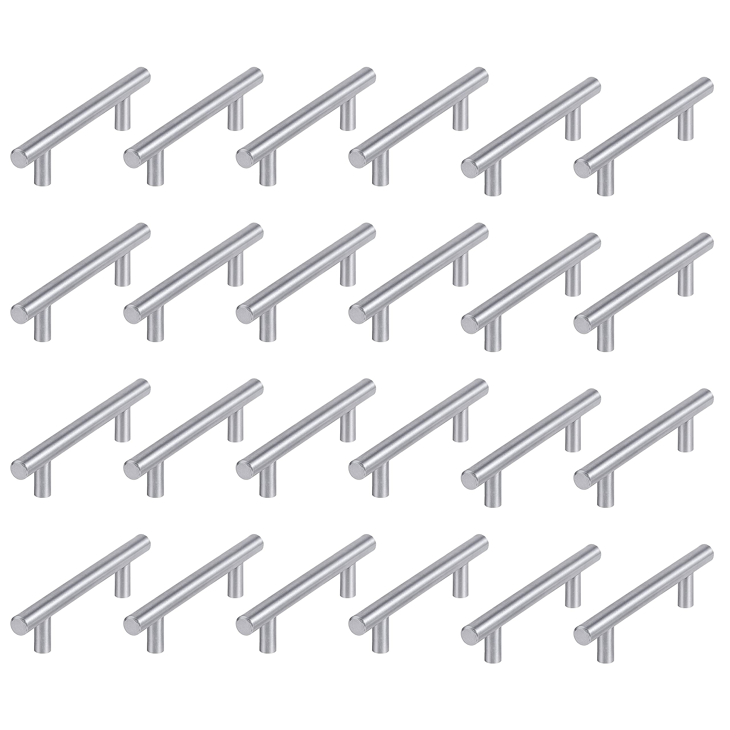 Atlantic Cabinet Pull Handle Matt Finish, Total Length 5.50 Inch, Hole-To-Hole 96 Mm, Pack Of 24, Silver (B0976W98ML) Amazon Price History, Amazon Price Tracker