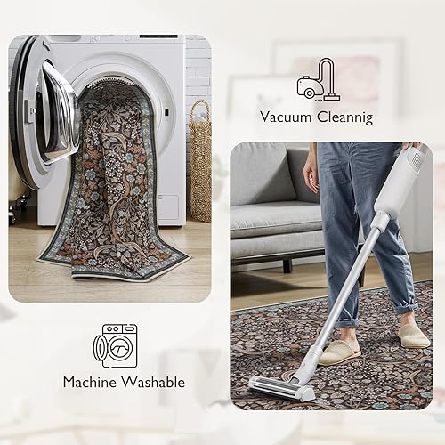 Miniatura 62 de Anidaroel Tapete para silla de 48 x 60 pulgadas para suelos de madera dura y azulejos, alfombra de silla de oficina para silla rodante, tapete