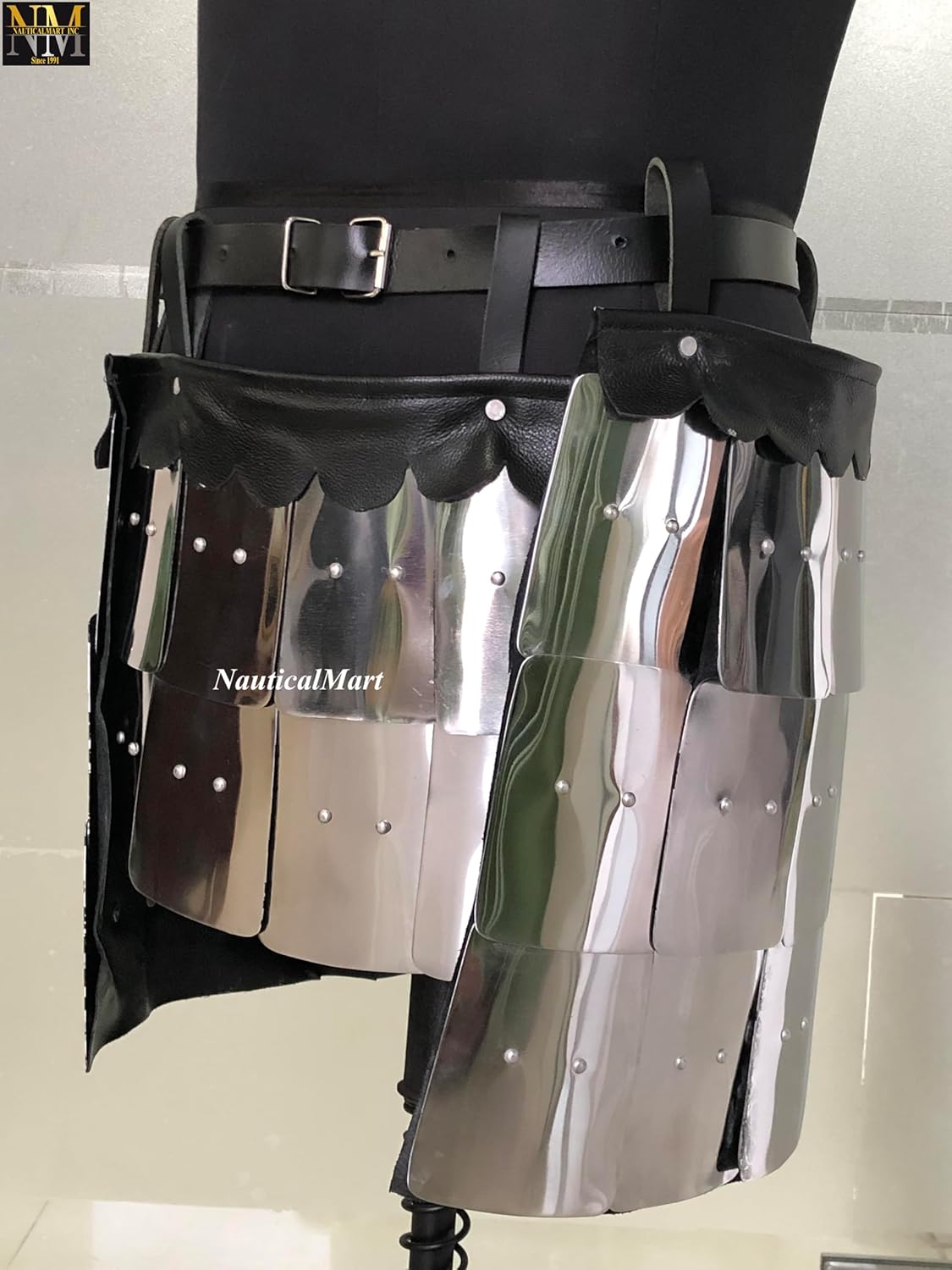 Scale Armor Skirt for Buhurt Combat Medieval Buhurt Thigh Armor LARP, Halloween, Reenactment Armour