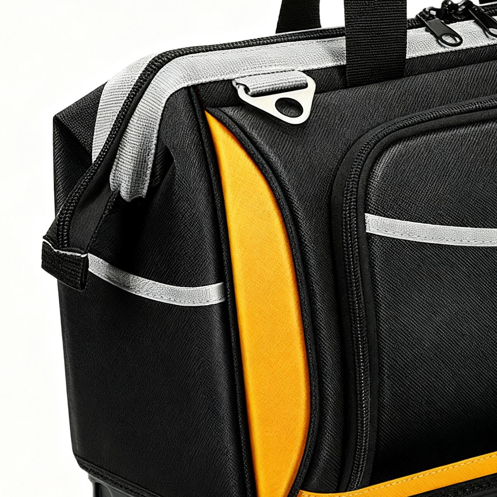 Sac à outils large ouverture en tissu Oxford