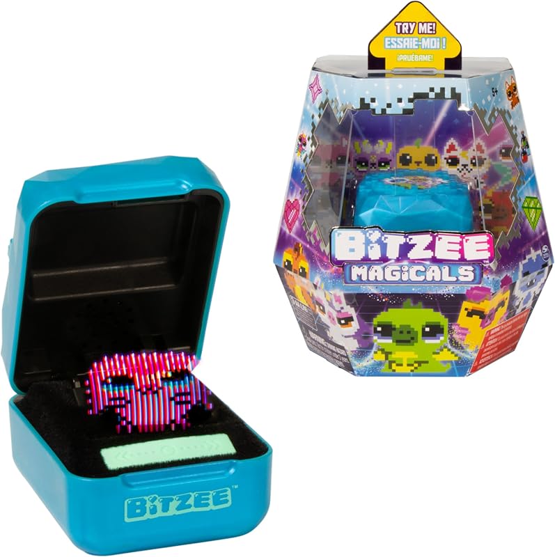 BIZTEE MAGICALS - Mascota Virtual con 20 Animales Mágicos en su Interior - Mascota Digital Que Reaccionan al Tacto - Juguetes Niños 5 Años + - Regalo Niño 5 Años +